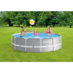 Piscine Tubulaire Intex Ronde 366x99 Cm - Avec Pompe De Filtration 9 Piscine Tubulaire Intex Ronde 366x99 Cm - Avec Pompe De Filtration -Piscine Soldes Boutique 58675924 3