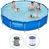 Piscine Tubulaire Bestway Ronde 366x76 Cm - Avec Pompe De Filtration -Piscine Soldes Boutique 58675969 1
