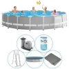 Piscine Tubulaire Intex Ronde 610x132 Cm - Accessoires Inclus -Piscine Soldes Boutique 58676018 1