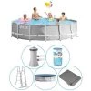 Piscine Tubulaire Intex Ronde 457x107 Cm - Accessoires Inclus