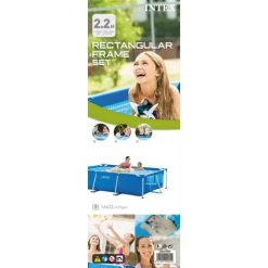 Piscine Tubulaire Intex Rectangulaire 220x150x60 Cm - Frame Pool -Piscine Soldes Boutique 58676020 4