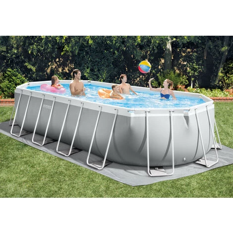 Piscine Tubulaire Intex Ovale 610x305x122 Cm - Accessoires Inclus 5 Piscine Tubulaire Intex Ovale 610x305x122 Cm - Accessoires Inclus – Image 3