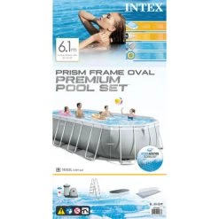 Piscine Tubulaire Intex Ovale 610x305x122 Cm - Accessoires Inclus 11 Piscine Tubulaire Intex Ovale 610x305x122 Cm - Accessoires Inclus -Piscine Soldes Boutique 58676023 5