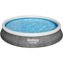 Piscine Gonflable Bestway Ronde 396x84 Cm - Avec Pompe De Filtration -Piscine Soldes Boutique 58676045 3
