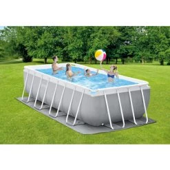 Piscine Tubulaire Intex Rectangulaire 488x244x107 Cm - Accessoires Inclus -Piscine Soldes Boutique 58676121 3