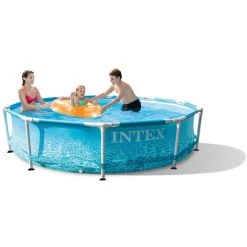 Piscine Tubulaire Intex Ronde 305x76 Cm - Avec Pompe De Filtration -Piscine Soldes Boutique 58676136 2