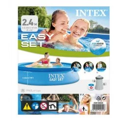 Piscine Gonflable Intex Ronde 244x61 Cm - Avec Pompe De Filtration 11 Piscine Gonflable Intex Ronde 244x61 Cm - Avec Pompe De Filtration -Piscine Soldes Boutique 58676138 5