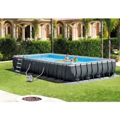 Piscine Tubulaire Intex Rectangulaire 975x488x132 Cm - Accessoires Inclus -Piscine Soldes Boutique 58676164 3