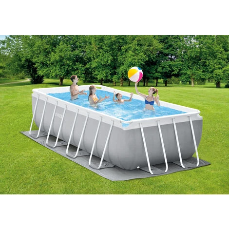 Piscine Tubulaire Intex Rectangulaire 488x244x107 Cm - Accessoires Inclus 5 Piscine Tubulaire Intex Rectangulaire 488x244x107 Cm - Accessoires Inclus – Image 3