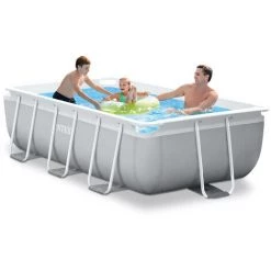 Piscine Tubulaire Intex Rectangulaire 300x175x80 Cm - Avec Pompe De Filtration -Piscine Soldes Boutique 58676222 2