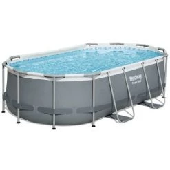 Piscine Tubulaire Bestway Ovale 427x250x100 Cm - Avec Pompe De Filtration -Piscine Soldes Boutique 58676225 3