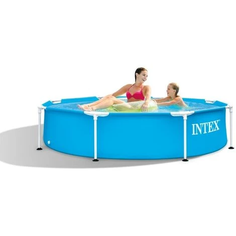 Piscine Tubulaire Intex Ronde 244x51 Cm - Metal Frame Pool 3 Piscine Tubulaire Intex Ronde 244x51 Cm - Metal Frame Pool