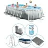 Piscine Tubulaire Intex Ovale 503x274x122 Cm - Accessoires Inclus