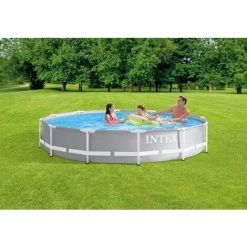Piscine Tubulaire Intex Ronde 366x76 Cm - Avec Pompe De Filtration 9 Piscine Tubulaire Intex Ronde 366x76 Cm - Avec Pompe De Filtration -Piscine Soldes Boutique 58676305 3