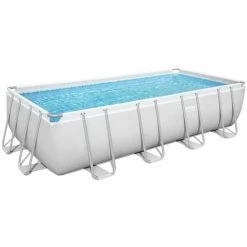 Piscine Tubulaire Bestway Rectangulaire 488x244x122 Cm - Accessoires Inclus -Piscine Soldes Boutique 58676319 3