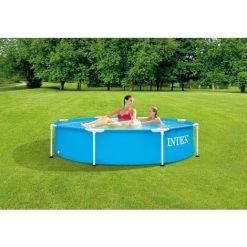 Piscine Tubulaire Intex Ronde 244x51 Cm - Metal Frame Pool -Piscine Soldes Boutique 58676393 2