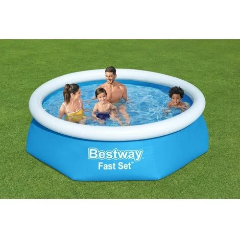 Piscine Gonflable Bestway Ronde 244x61 Cm - Fast Set Pools 4 Piscine Gonflable Bestway Ronde 244x61 Cm - Fast Set Pools – Image 2