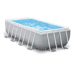 Piscine Tubulaire Intex Rectangulaire 400x200x122 Cm - Avec Pompe De Filtration -Piscine Soldes Boutique 58676792 4