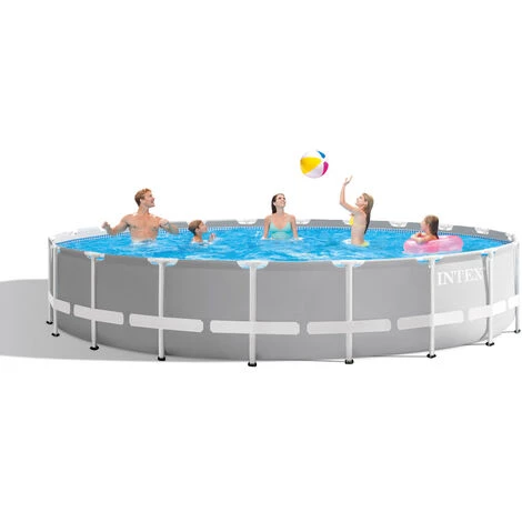 Piscine Tubulaire Intex Ronde 610x132 Cm - Accessoires Inclus 4 Piscine Tubulaire Intex Ronde 610x132 Cm - Accessoires Inclus – Image 2