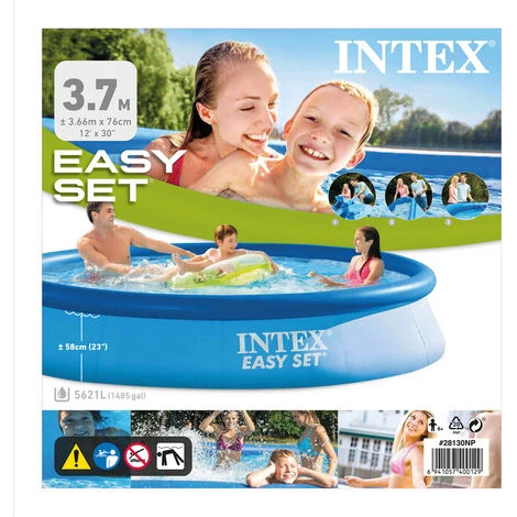 Piscine Gonflable Intex Ronde 366x76 Cm - Easy Set 6 Piscine Gonflable Intex Ronde 366x76 Cm - Easy Set – Image 4