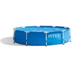 Piscine Tubulaire Intex Ronde 305x76 Cm - Metal Frame Pool 9 Piscine Tubulaire Intex Ronde 305x76 Cm - Metal Frame Pool -Piscine Soldes Boutique 58676870 3