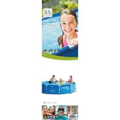 Piscine Tubulaire Intex Ronde 305x76 Cm - Metal Frame Pool 10 Piscine Tubulaire Intex Ronde 305x76 Cm - Metal Frame Pool -Piscine Soldes Boutique 58676870 4