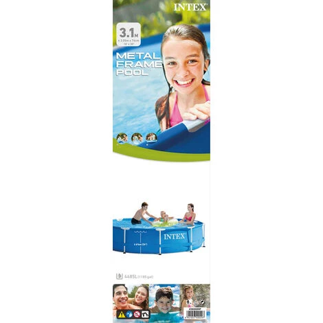 Piscine Tubulaire Intex Ronde 305x76 Cm - Metal Frame Pool 6 Piscine Tubulaire Intex Ronde 305x76 Cm - Metal Frame Pool – Image 4