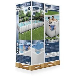 Piscine Tubulaire Bestway Rectangulaire 956x488x132 Cm - Accessoires Inclus -Piscine Soldes Boutique 58676876 4