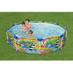 Piscine Tubulaire Bestway Ronde 274x66 Cm - Steel Pro Pools -Piscine Soldes Boutique 58676895 2