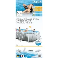 Piscine Tubulaire Intex Ovale 503x274x122 Cm - Accessoires Inclus 11 Piscine Tubulaire Intex Ovale 503x274x122 Cm - Accessoires Inclus -Piscine Soldes Boutique 58676925 5