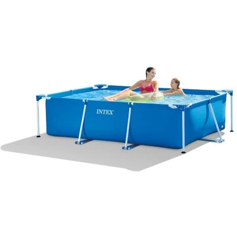 Piscine Tubulaire Intex Rectangulaire 220x150x60 Cm - Frame Pool 3 Piscine Tubulaire Intex Rectangulaire 220x150x60 Cm - Frame Pool