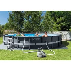 Piscine Tubulaire Intex Ronde 610x122 Cm - Accessoires Inclus 9 Piscine Tubulaire Intex Ronde 610x122 Cm - Accessoires Inclus -Piscine Soldes Boutique 58676962 3