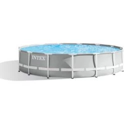 Piscine Tubulaire Intex Ronde 457x107 Cm - Accessoires Inclus -Piscine Soldes Boutique 58676967 4