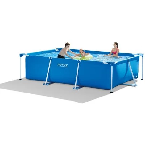 Piscine Tubulaire Intex Rectangulaire 300x200x75 Cm - Frame Pool 3 Piscine Tubulaire Intex Rectangulaire 300x200x75 Cm - Frame Pool