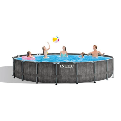 Piscine Tubulaire Intex Ronde 549x122 Cm - Accessoires Inclus 4 Piscine Tubulaire Intex Ronde 549x122 Cm - Accessoires Inclus – Image 2