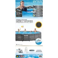 Piscine Tubulaire Intex Ronde 549x122 Cm - Accessoires Inclus 9 Piscine Tubulaire Intex Ronde 549x122 Cm - Accessoires Inclus -Piscine Soldes Boutique 58676996 4