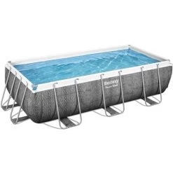 Piscine Tubulaire Bestway Rectangulaire 404x201x100 Cm - Avec Pompe De Filtration -Piscine Soldes Boutique 58677002 3