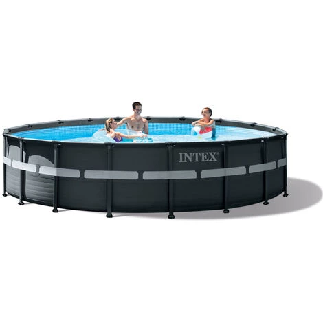 Piscine Tubulaire Intex Ronde 549x132 Cm - Accessoires Inclus 4 Piscine Tubulaire Intex Ronde 549x132 Cm - Accessoires Inclus – Image 2