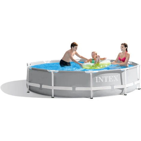 Piscine Tubulaire Intex Ronde 305x76 Cm - Avec Pompe De Filtration 4 Piscine Tubulaire Intex Ronde 305x76 Cm - Avec Pompe De Filtration – Image 2