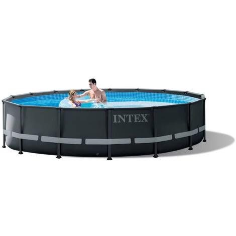 Piscine Tubulaire Intex Ronde 488x122 Cm - Accessoires Inclus 4 Piscine Tubulaire Intex Ronde 488x122 Cm - Accessoires Inclus – Image 2