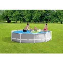 Piscine Tubulaire Intex Ronde 305x76 Cm - Avec Pompe De Filtration -Piscine Soldes Boutique 58677110 3