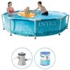 Piscine Tubulaire Intex Ronde 305x76 Cm - Avec Pompe De Filtration -Piscine Soldes Boutique 58745419 1