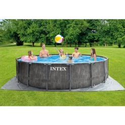 Piscine Tubulaire Intex Ronde 457x122 Cm - Accessoires Inclus -Piscine Soldes Boutique 58745446 3