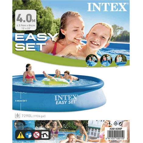 Piscine Gonflable Intex Ronde 396x84 Cm - Easy Set 6 Piscine Gonflable Intex Ronde 396x84 Cm - Easy Set – Image 4