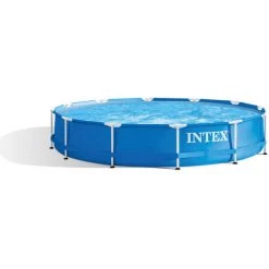 Piscine Tubulaire Intex Ronde 366x76 Cm - Avec Pompe De Filtration -Piscine Soldes Boutique 58745796 4