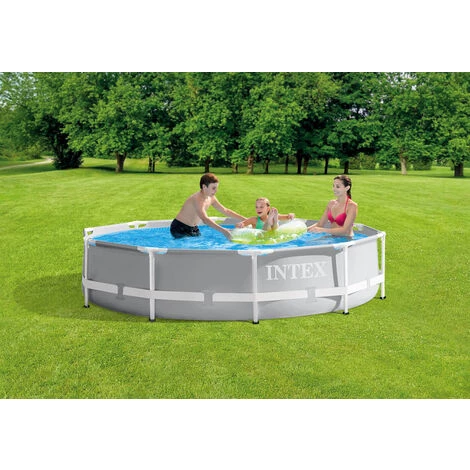 Piscine Tubulaire Intex Ronde 305x76 Cm - Prism Frame Pool 4 Piscine Tubulaire Intex Ronde 305x76 Cm - Prism Frame Pool – Image 2
