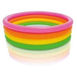 INTEX Piscine Enfant "Sunset" 168cm Multicolore