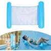 LTS FAFA Hamac Gonflable,Matelas Gonflable Flottant,Pliable Hamac D'eau,Hamac D'eau 4 En 1,Les Meilleurs Cadeaux D'été Pour Adultes Et Enfants (Bleu Clair)