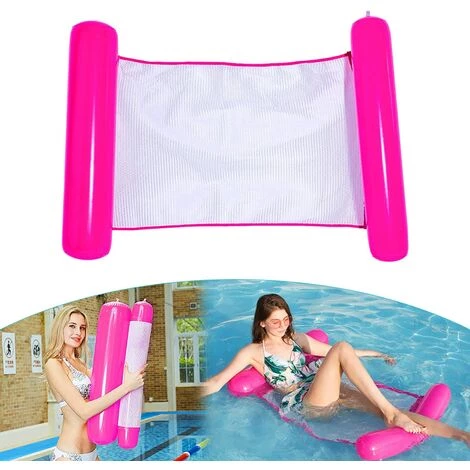 LTS FAFA Hamac Gonflable Piscine,Hamac Gonflable,Matelas Gonflable Flottant,Pliable Hamac D'eau,Hamac D'eau 4 En 1,Les Meilleurs Cadeaux D'été Pour Adultes Et Enfants (Rose) 3 LTS FAFA Hamac Gonflable Piscine,Hamac Gonflable,Matelas Gonflable Flottant,Pliable Hamac D'eau,Hamac D'eau 4 En 1,Les Meilleurs Cadeaux D'été Pour Adultes Et Enfants (Rose)
