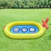Ensoleillé Été Extérieur Piscine Gonflable Enfants Pataugeoire Avec Arroseur Jouet Fun Fontaine-pad Natation Playmat Bébé Tout-petit -Piscine Soldes Boutique 59010653 1